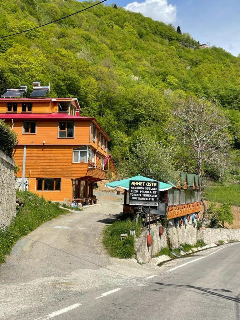Bizim O'Ra Kueme Evleri & Bungalov Macka Buitenkant foto